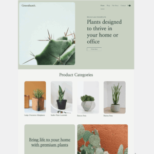 Thiết kế web nhà vườn bán cây cảnh, Web nông trại chuẩn SEO