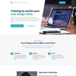 Training to enrich - Website Builder For WordPress