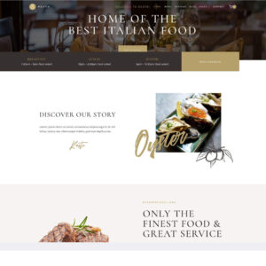 Thiết kế website nhà hàng chuyên nghiệp, mẫu giao diện web ẩm thực đẹp